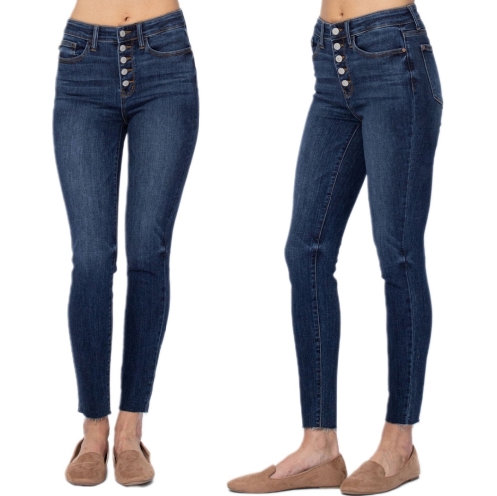 Judy Blue Indigo Skinny Jeans